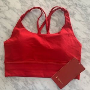NWT Lululemon Long Line Energy Bra sz 6